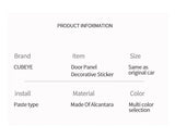 Alcantara Car Interior Door Panel Trim Sticker for Audi A4 A4L S4 Q5L A5 S5 Q5 Q7