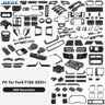 Interior Trim Stickers for Ford F150 2021-2024