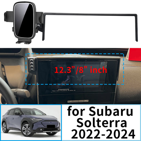 Clip-On Wireless Charging Phone Mount for Subaru Solterra Car Phone Holder OEM