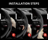 Non-Slip Segmented Suede Wheel Cover