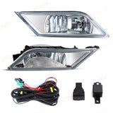 Front Fog Lamp DRL Assembly for Honda Odyssey 2011-2013 Fog Light MAGIC COLORM with Wires