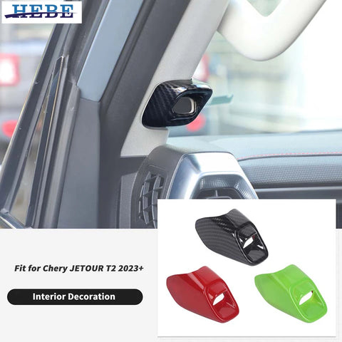 A-Pillar Camera Decor Trim for Chery Jetour T2 2024 Car Interior Accessory HEBE