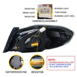 Vland Sequential LED Tail Lights for Subaru WRX VA 2015-2021 Car Interior Accessory Vland