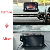 Wireless Charging Phone Mount for Mazda 2 2015–2023 Car Phone Holder OEM