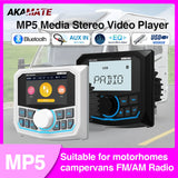 Waterproof MP5 Stereo Radio for Universal RV UTV Android Head Unit OEM