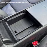 Trunk Organizer for Tesla New Model Y Juniper Launch Refresh 2025 Rear Trunk Storage Bins Side Box Organiser TPE Accessories