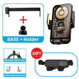 Wireless Charging Phone Mount for Peugeot 3008 2021-2023