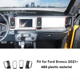Interior Carbon Fiber Trim Kit for Ford Bronco 2021