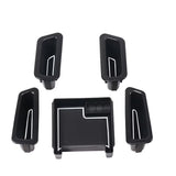 Door Storage Box Insert for Volvo S60 V60 XC60 2010-2017 Car Interior Accessory LINGLUYANG 5pcs
