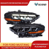 Full LED Projector Headlights S650 Style Mustang Car Interior Accessory VLAND