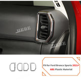 Interior Chrome Trim Kit For Ford Bronco Sport 2021