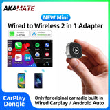 Wireless CarPlay Adapter Convert Wired to Universal CarPlay Adapter AKAMATE