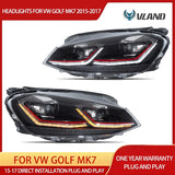 Vland Full LED Headlights for VW Golf Mk7 2012-2017 Car Interior Accessory Vland