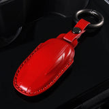 Leather Key Protector Cover for Tesla Model 3 Car Interior Accessory GMUNI
