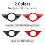 Front Hood Logo Frame Cover for Mini Cooper F54 F60 Car Interior Accessory GMUNI