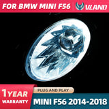 LED Headlights for MINI Cooper F55 F56 F57 2014-2022 Car Interior Accessory Vland RHD GERMANY