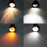 LED Fog Light Assembly Chrome for Corolla Axio 2018+ Car Interior Accessory MAGIC COLORM
