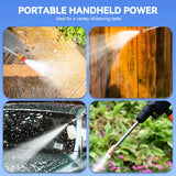 Cordless Pressure Washer, Portable Pressure Washer Battery for Floor/Garden Cleaning & Watering Cordless Pressure Washer NONE