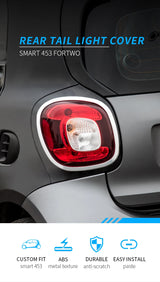 ABS Chrome Tail Light Trim for Smart 453 Car Interior Accessory GMUNI