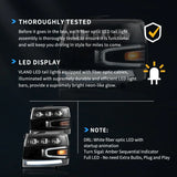 LED Matrix Projector Headlights for Silverado 07-13