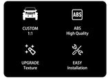 Side Marker ABS Trim Covers Set for Suzuki Jimny Car Interior Accessory GMUNI