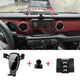 Adjustable GPS Navigation Phone Bracket for Jeep Wrangler 2018–2023
