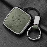 Metal and Leather 4 Button Car Key Case Cover for Zeekr X 001 009 2022 2023