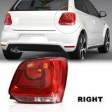 Super Bright Tail Light Assembly for VW Polo 6R 2009-14 Car Interior Accessory MAGIC COLORM One Right Only Not Included Bulbs