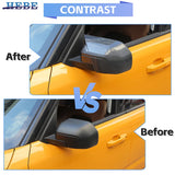 ABS Mirror Housing Cover for Ford Bronco Sport 2021-2026 Car Interior Accessory HEBE
