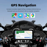 6.25 inch Wireless CarPlay GPS for Universal Motorcycles