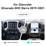 15.6" Vertical Android Head Unit for Silverado Sierra 2019–23 Android Head Unit Aotsr