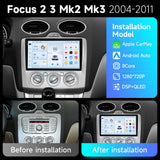 Android 15 Multimedia Head Unit for Ford Focus 2004–2010 Android Head Unit JIUYIN
