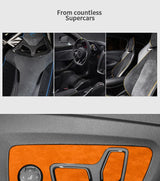 For BMW X3 G45（2025-）Seat Side Control Panel Frame Trim Sticker Car Premium Interior Custom Tuning Accessori Made of Alcantar