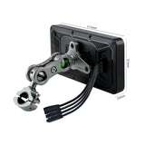 Motorcycle GPS with CarPlay TPMS for Universal Moto