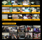 For Jeep Wrangler JL 2018 2019 2020 Car 9 Inch Round Led Headlights Hi Low Beam with Halo DRL Turn Signal Headlamp Accessories