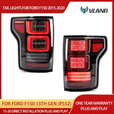 LED Tail Lights with Sequential Signal for Ford F150 Car Interior Accessory VLAND