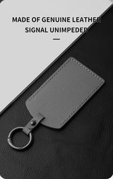 Goatskin Car Card Key Protective Cover NFC Induction Card Key Case All Car Card Key Universal Protective Cover Keychain
