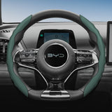 Wavy Sports Leather Steering Cover for BYD Models