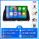 Android 15 QLED Multimedia Navigation for Mazda CX-5 2011–2016