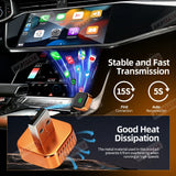 2in1 Wireless CarPlay Android Auto Adapter USB Dongle
