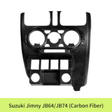 Carbon Fiber Center Console Trim for Suzuki Jimny