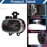Fog Lights Halogen LED for Nissan NAVARA NP300 2020 Car Interior Accessory MAGIC COLORM