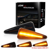 Amber Sequential Fender Light for Dacia/Renault Car Interior Accessory iJDM