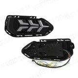 3-Function LED DRL Fog Lamps for Honda Fit 2018-2019 LED Ambient Light MAGIC COLORM