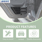 Iron Rear Door Pocket Box for Jeep Wrangler JL 4-Door Car Interior Accessory HEBE