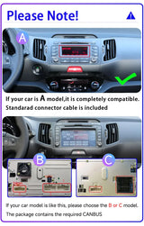 9-Inch Android 14 Multimedia GPS System for KIA Sportage 2010–2016 Android Head Unit JIUYIN