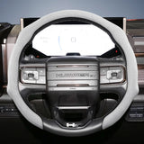 Premium Suede Steering Wheel Cover for GMC Sierra Yukon