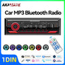 1 Din MP3 Bluetooth Player for Universal Vehicles