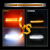 Led Turn Signal for Jeep JL Offroad Rubicon Sahara 2018+ Running Light Side Maker Lights Front Fender Flare Light Car Accesso