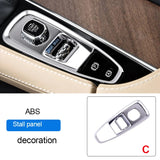 Interior Decoration Sticker Trim for Volvo XC60 2018 Car Interior Accessory LINGLUYANG ABS